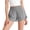 Gray, variant on Girls High Waisted Athletic Shorts Quick Dry Dolphin Hem Running Shorts for Tween Girls Elastic Waistband Black,Size 4-5T