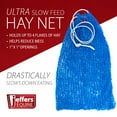 thumbnail image 3 of Jeffers Ultra Slow Feed Hay Net for Horses, Royal Blue – 1" x 1" Openings, Durable Feed Net for Horse, Goats, Sheep, Livestock, Farm, Stall, Storage, Feeding, Tack, Barn, Stable - Feeding Supplies, 3 of 8