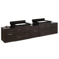 thumbnail image 1 of Imaginations Américaines 88.5 pouces W Vanity Set Gris, 1 of 1