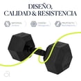 thumbnail image 2 of Mancuernas Hexagonales Set 45lbs Eleva Premium Gym Pvc 2pzs, 2 of 8