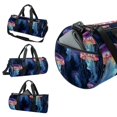 thumbnail image 3 of Jellyfish Travel Bag, Weekender Bag, Sports Bag, Shoe Bag - 17.7 inches - Interior Zipper Pocket - Large Capacity, 3 of 6