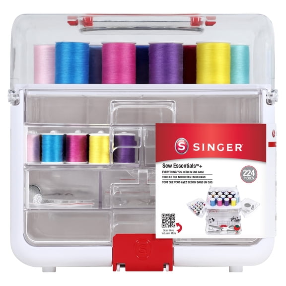 SINGER Sew Essentials™ Sewing Kit and Storage Case, 224 pcs