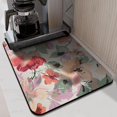 thumbnail image 4 of Tapis de Vaisselle Vintage Floral - Design Réversible pour Polyvalence - Absorbe l'Eau Instantanément, 4 of 7