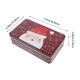 thumbnail image 2 of Christmas Candy Tins Tinplate Storage Boxes for Storage 2Pcs Cartoon Design, 2 of 5