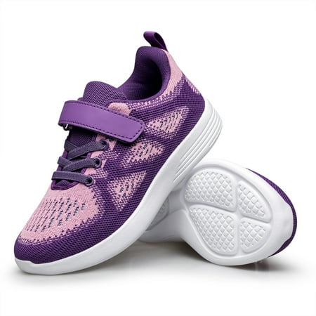 SILLENORTH Kids Shoes Boys Girls Breathable Sneakers Athletic Running Shoes (Little/Big Kids)