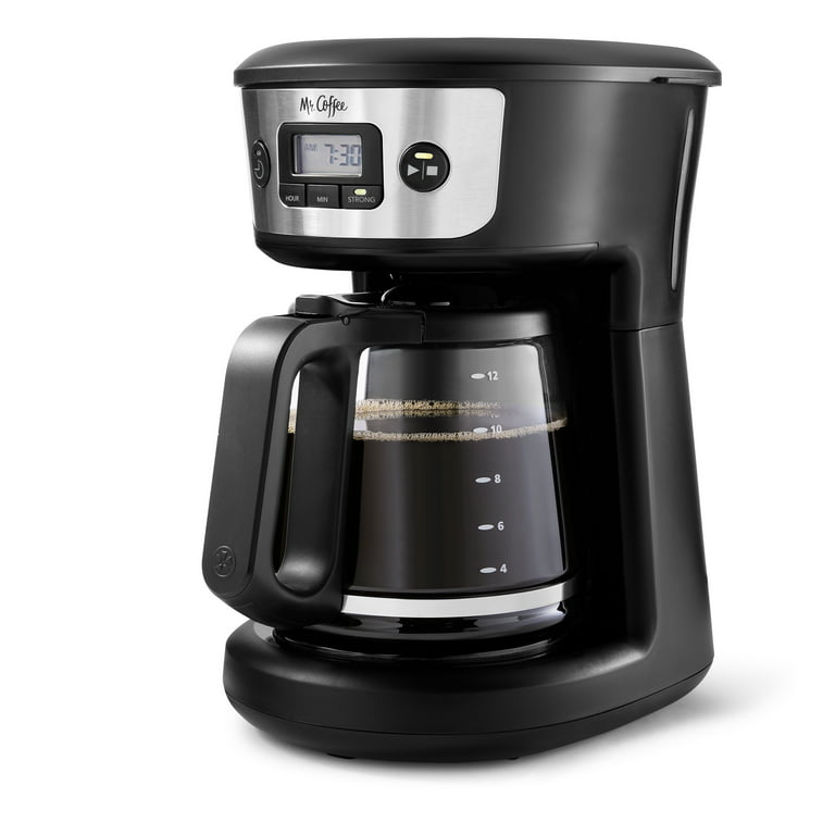 Mr. Coffee 12-Cup Programmable Coffeemaker White  - Best Buy