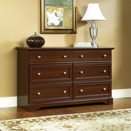 Sauder Palladia 6 Drawer Dresser In Cherry Walmart Canada