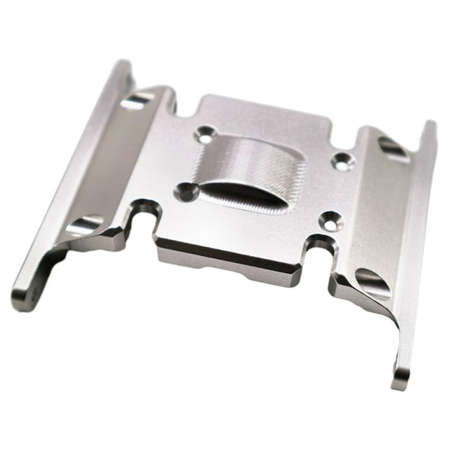 fastboy Gear Box Mount For VENTURE Aluminum Alloy Crawler Skid Plate 1pcs RC Car Accessories Replacement Parts RC Upgrade Part Silver