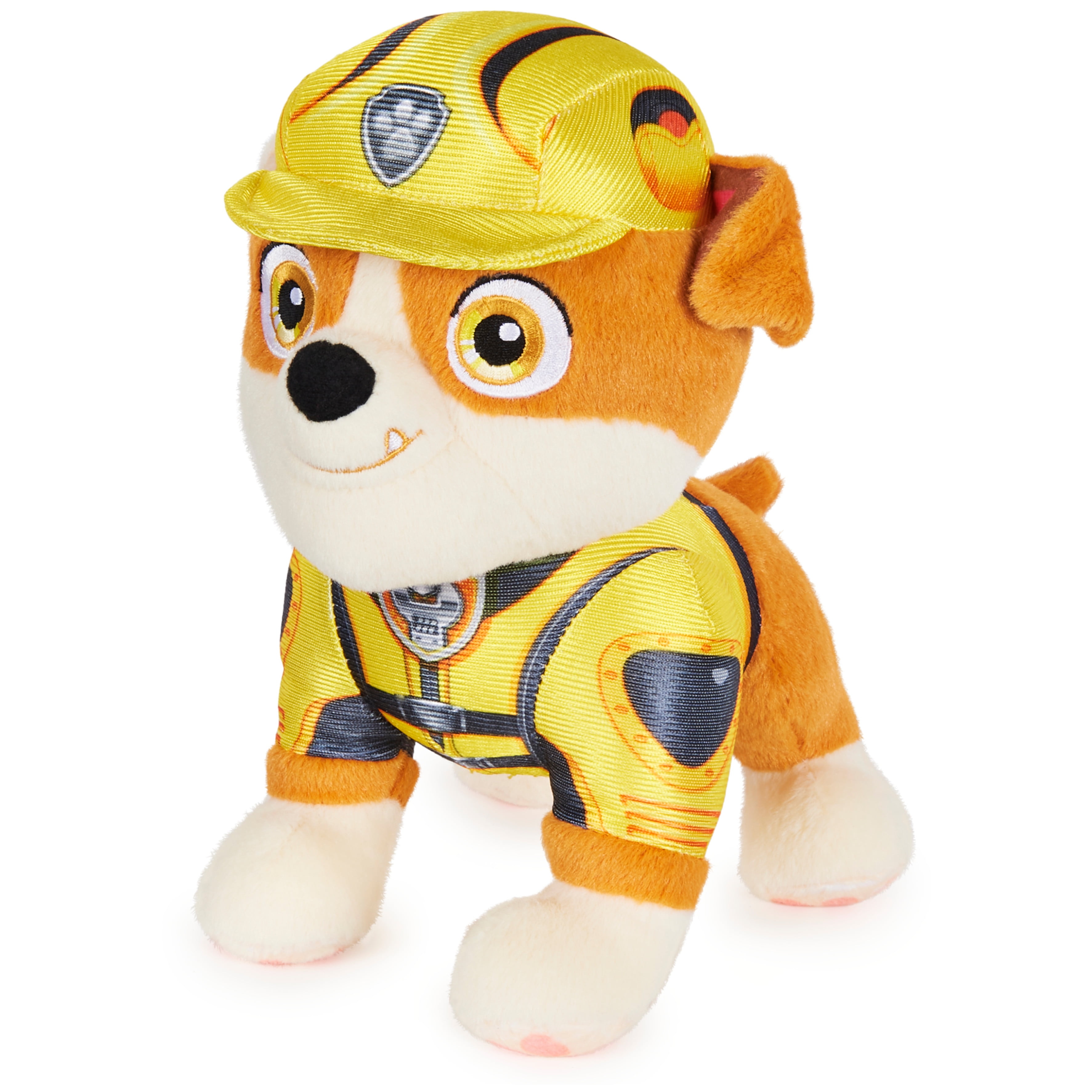 Buy Paw Patrol The Movie Rubble 8 Inch Plush Toy For Kids Ages 3 And