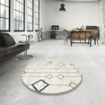 thumbnail image 4 of Ahgly Company Machine Washable Indoor Rectangle Contemporary Pale Silver Gray Area Rugs, 2' x 3', 4 of 7