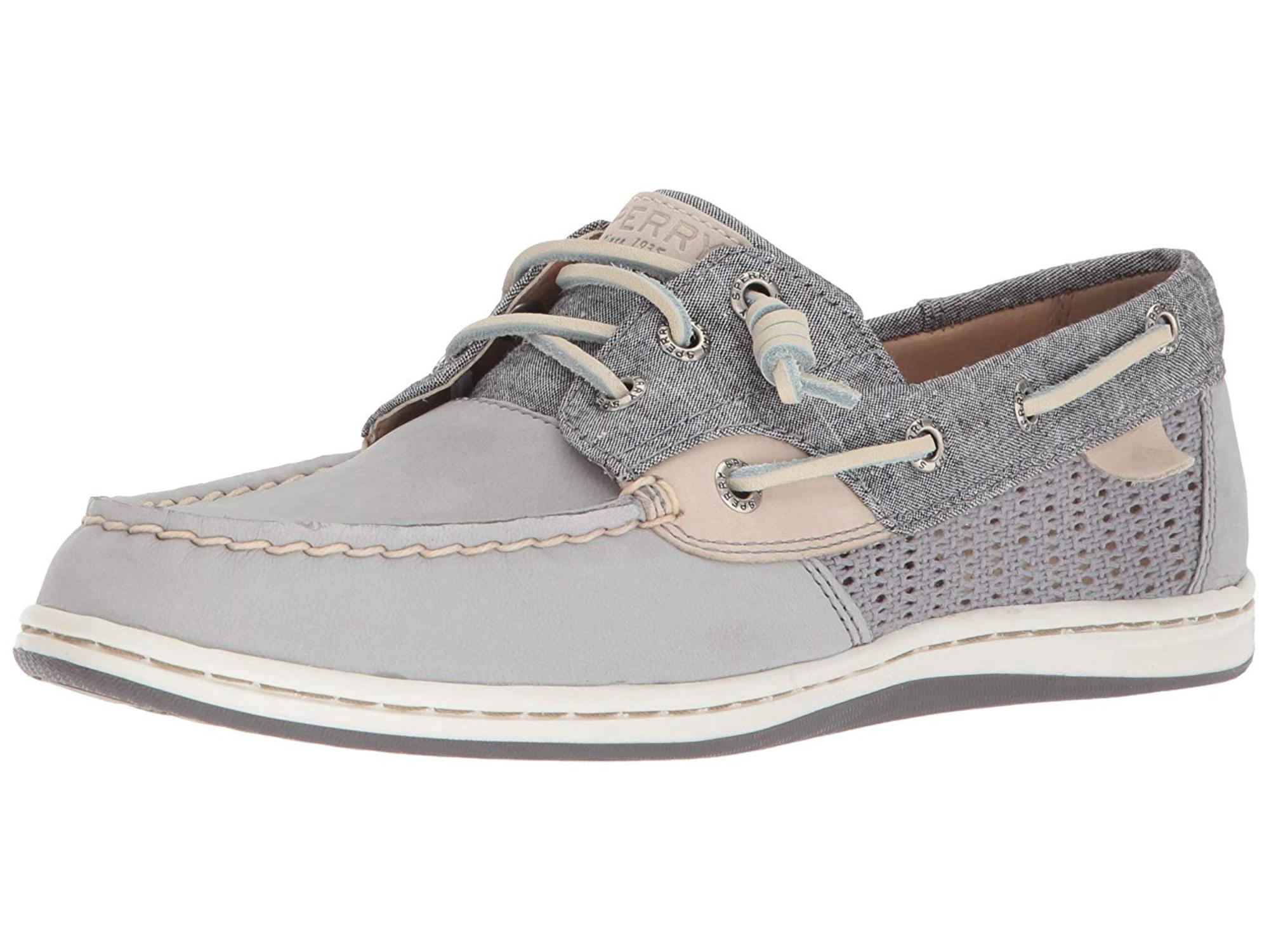 sperry women's songfish chambray boat shoe