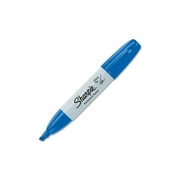 Sharpie Sanford Permanent Markers Chisel Tip Blue 1/Pk 38203