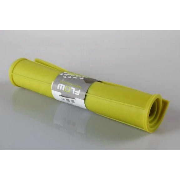 Small 15 X 9 Inch Green Silicone Kitchen Non-Slip Heat Resistant Drying Dish Mat