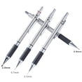 thumbnail image 3 of Simple Students Metal Soft Grip Sketch Comics Design Drawing Writing Tool Automatic Pencil Movable Pencil Sketch Pencil Mechanical Pencil 2.0MM, 3 of 8