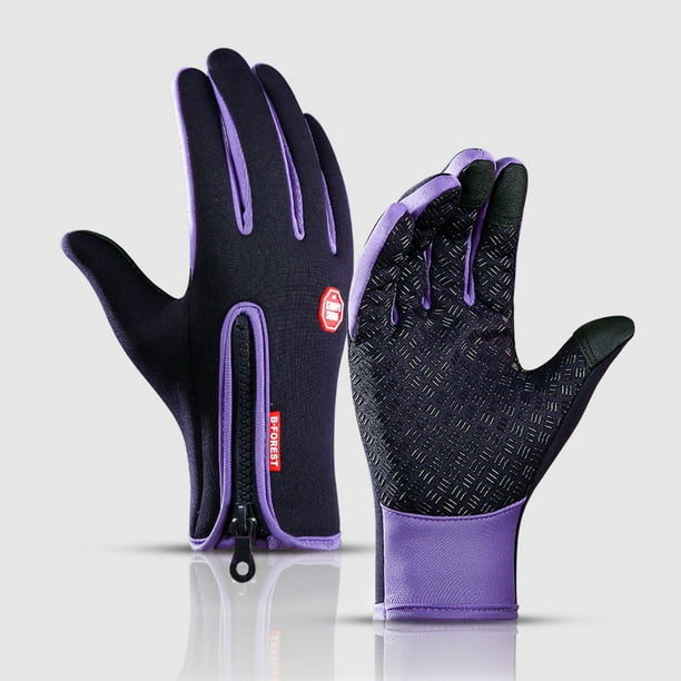 Guantes de ciclismo Guantes de ciclismo Guantes deportivos térmicos de lana impermeable con pantalla Tomshoo Guantes de ciclismo