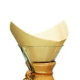 thumbnail image 4 of Chemex Coffee Filters, Natural, Not Bleached, Folded Square Paper, 2 Packs, 4 of 5