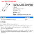 thumbnail image 2 of Rear Sway Bar Link Kit - Compatible with 2014 - 2016 Mercedes-Benz E63 AMG S 4Matic 2015, 2 of 2