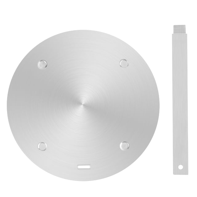 11inch Induction Adapter Plate, Heat Diffuser for Gas Stove Glass Cooktop Induction Adapter Plate with Removable Handle, Stovetop Adapter Plate Converter Disk