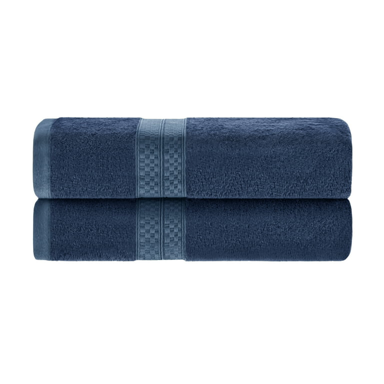 Blue Nile Mills 6 Piece Solid Decorative Cotton Towel Set - 2