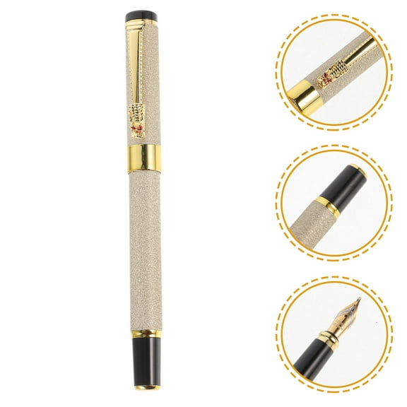 GOOHOCHY Fountain Pen for Calligraphy Portable Fountain Pen Smooth Writing Pen Simple Fountain Pen