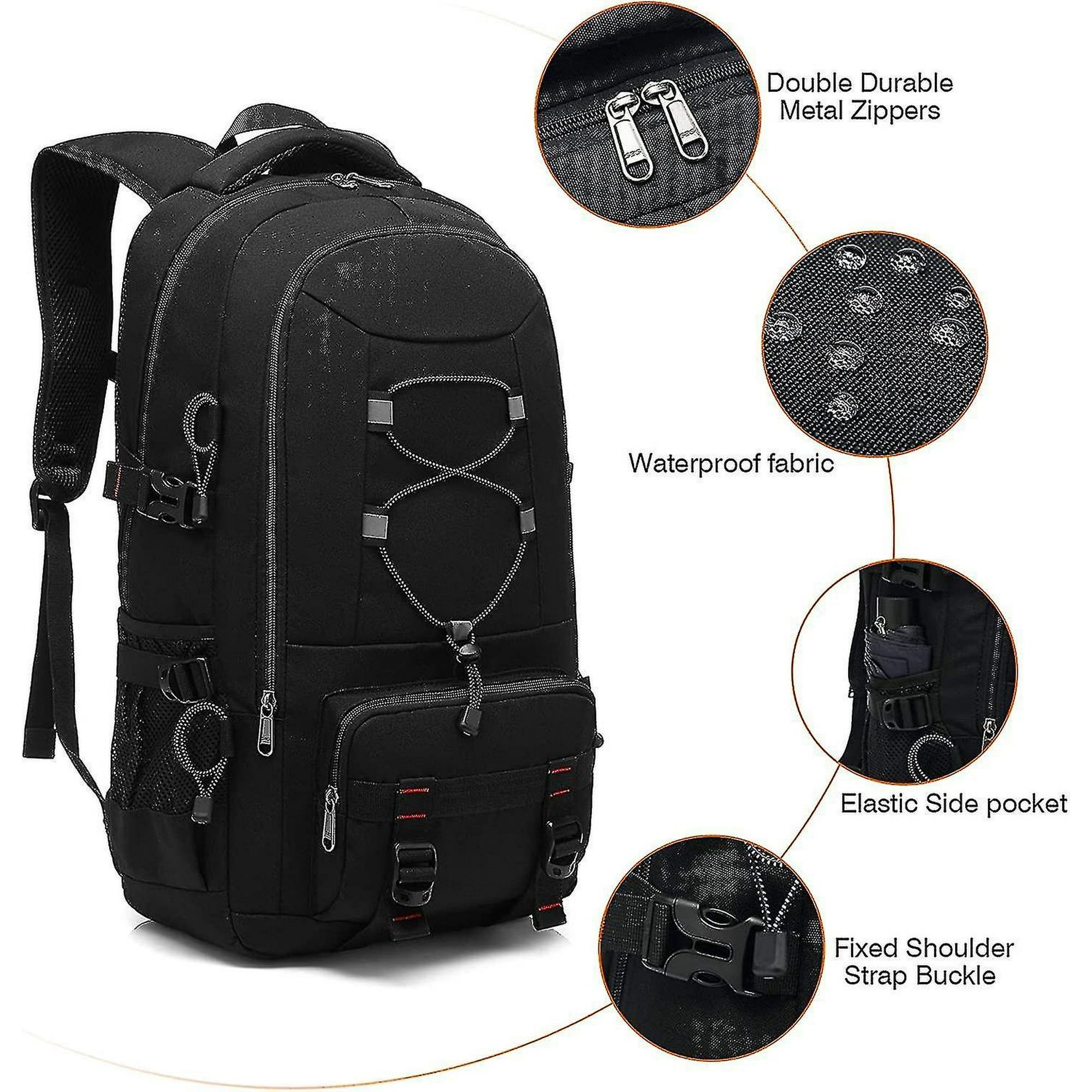 Travel Backpack 45l Hiking Backpacks Water Resistant Multi functional Trekking Rucksack Travel Laptop Backpack Mens Fits 17.3 Inch Computer For Campi Walmart