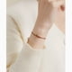 thumbnail image 5 of Pulsera de cuerda de cinco colores para mujer, pulsera de cuerda roja, pulsera tejida en tierra roja, pulsera de nicho de koi de la suerte para hombre, 5 of 5
