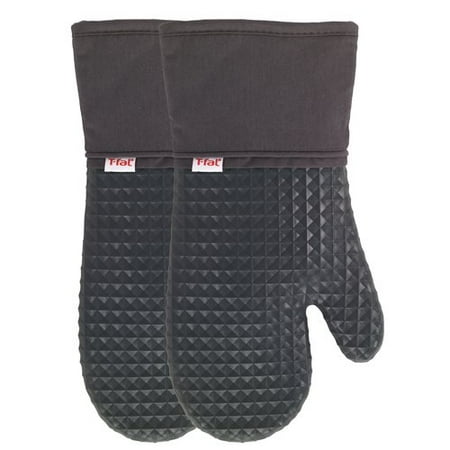 Simplicity Oven Mitt - T-fal Waffle Silicone Oven Mitt (Set of 2)