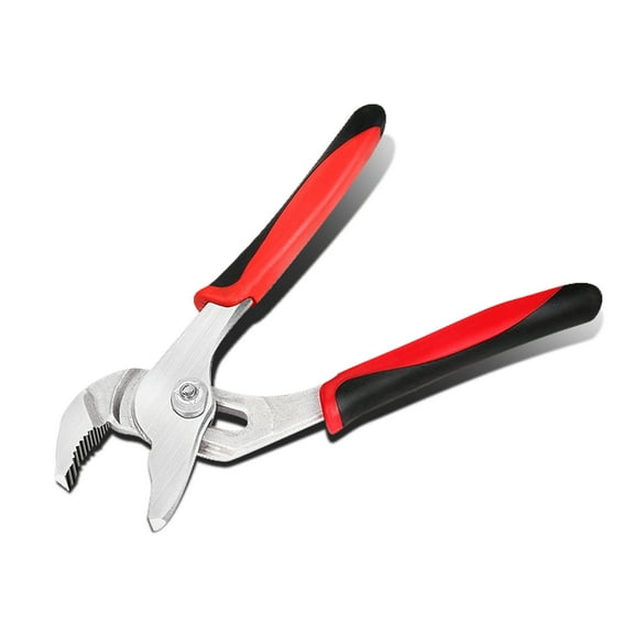 7 inch Groove Joint Plier - Hardened Jaws Plier w/ Heat-Treated Teeth, Carbon Steel, Satin Finish