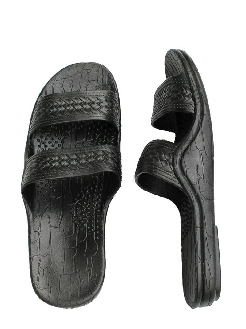  SLIPPER ブラック サンダル 9 Hawaii Brown or Black Jesus Sandal Slipper for Men Women and Teen