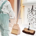 thumbnail image 1 of Juego de Mini escoba y recogedor para niños, fregona para el hogar, juguetes de limpieza para niños pequeños, juego de limpieza y barrido para niñas, Beige BLESIY Escoba para niños pequeños, 1 of 8