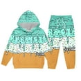 thumbnail image 4 of FASHOFT Boys Sweatsuit Ice Cream Drip Graphic Hoodie And Sweatpants 2 Piece Outfits Set Ice Cream Tracksuit Y2K Cute Preppy Jogger Sets Green, 4 of 8