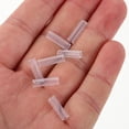 thumbnail image 4 of DEEPCRAFF 50Pcs Transparent Jewelry Chain Locks Anti Drop Plastic Connectors for Keychains and Bracelets, 4 of 8