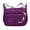 Purple, variant on Ladies Women's Fashion Solid Color Nylon Crossbody Bag for Women with Anti theft RFID Pocket Waterproof Shoulder Bag Travel Purses and Handbag