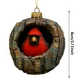 thumbnail image 3 of Colgante Colgante Decoraciones Navideñas Animales Navideños Impresión Acrílico Colgante Regalos Navideños Para Familias Colegas Decoración Árbol Navideño Decoración Colgante Decoraciones Jardín Decora, 3 of 7