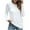 White, variant on tarylea Trendy Tops for Women Crew Neck Stripe Tops Long Sleeve Solid Color Shirts Casual Loose Homewear Dailywear Tops