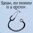 thumbnail image 2 of CafePress - Relax My Mommy Is A Doctor Body Suit - Long Sleeve Cotton Baby Bodysuit, 2 of 4
