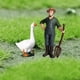 thumbnail image 4 of Figuras De Animales De Granja Sunnimix Juguetes De Aprendizaje Figuras En Miniatura Para Niños, 4 of 8