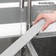 thumbnail image 4 of antepecho 96 Cm / 37.79In Tope De Tiro Inferior Para Puerta Tira De Sellado De Puerta Con Cancelación De Ruido De Pvc Tira Inferior De Puerta A Prueba De Viento Para Cocina Hogar Dormitorio Baño Muyoka Hogar, 4 of 6