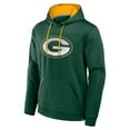 thumbnail image 2 of Men's Fanatics Green Green Bay Packers Defender Pullover Hoodie, 2 of 3