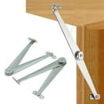 thumbnail image 1 of Luckyn Support de Couvercle Droit en Métal pour Porte de Meuble de Placard 26cm 2 Pcs, 1 of 8