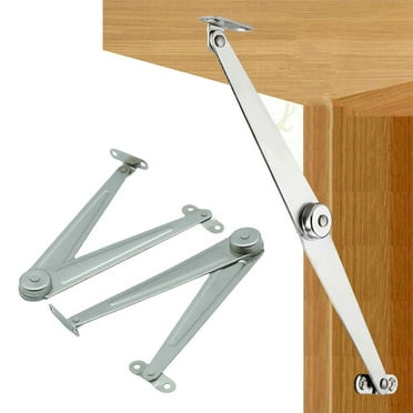 2pcs 26cm Metal Lift Lid Support Hinge for Furniture Cabinets and Desks