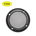 thumbnail image 1 of Unique Bargains Speaker Grill Cover 3.5 Inch 107mm Mesh Decorative Circle Subwoofer Protector Black, 1 of 6