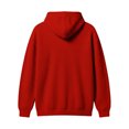 thumbnail image 5 of Halloween Hoodies for Men Long Sleeve Casual Funny Pumpkin Face Graphic Hoodie Waffle Pullover Sweatshirt, 5 of 6