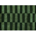 thumbnail image 1 of Ahgly Company Machine Washable Indoor Rectangle Abstract Turquoise Blue Modern Area Rugs, 4' x 6', 1 of 4