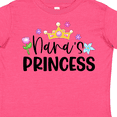 thumbnail image 4 of Inktastic Nana's Princess Crown and Flowers Girls Toddler T-Shirt, 4 of 5