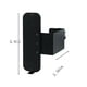 thumbnail image 4 of Soporte antirrobo para timbre con video sin taladro para apartamentos y casas | Soporte ajustable en ángulo de 45° para Blink y otros timbres | Compatible con puertas de 1,5 a 6,6 cm de grosor |, 4 of 7
