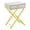 BEIGE,GOLD, variant on Monarch Accent Table, Side, End, Nightstand, Lamp, Storage Drawer, Living Room