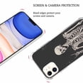 thumbnail image 5 of Rock Skull Case for iPhone 12 Mini,Aesthetic Art Design Pattern Soft TPU Bumper Case Cover, 5 of 5