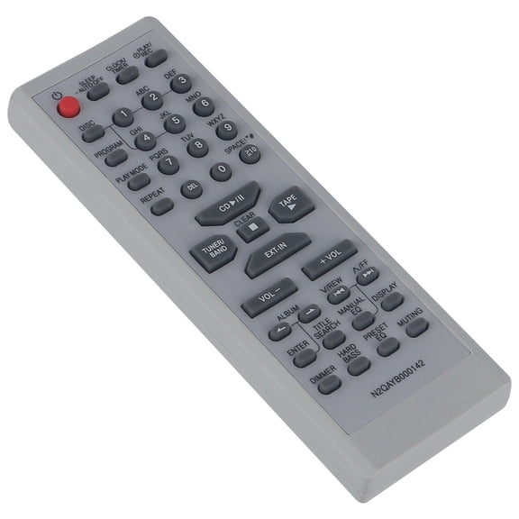N2QAYB000142 Remote Replace for Panasonic CD Stereo System SC-AK250 SC-AK350