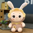 thumbnail image 1 of Poupée en Peluche Douce Sun Rabbit Dessin Animé Mignon Enfant Lapin Compagnon de Sommeil Peluche Mollusque Jouet Lapin, 1 of 7